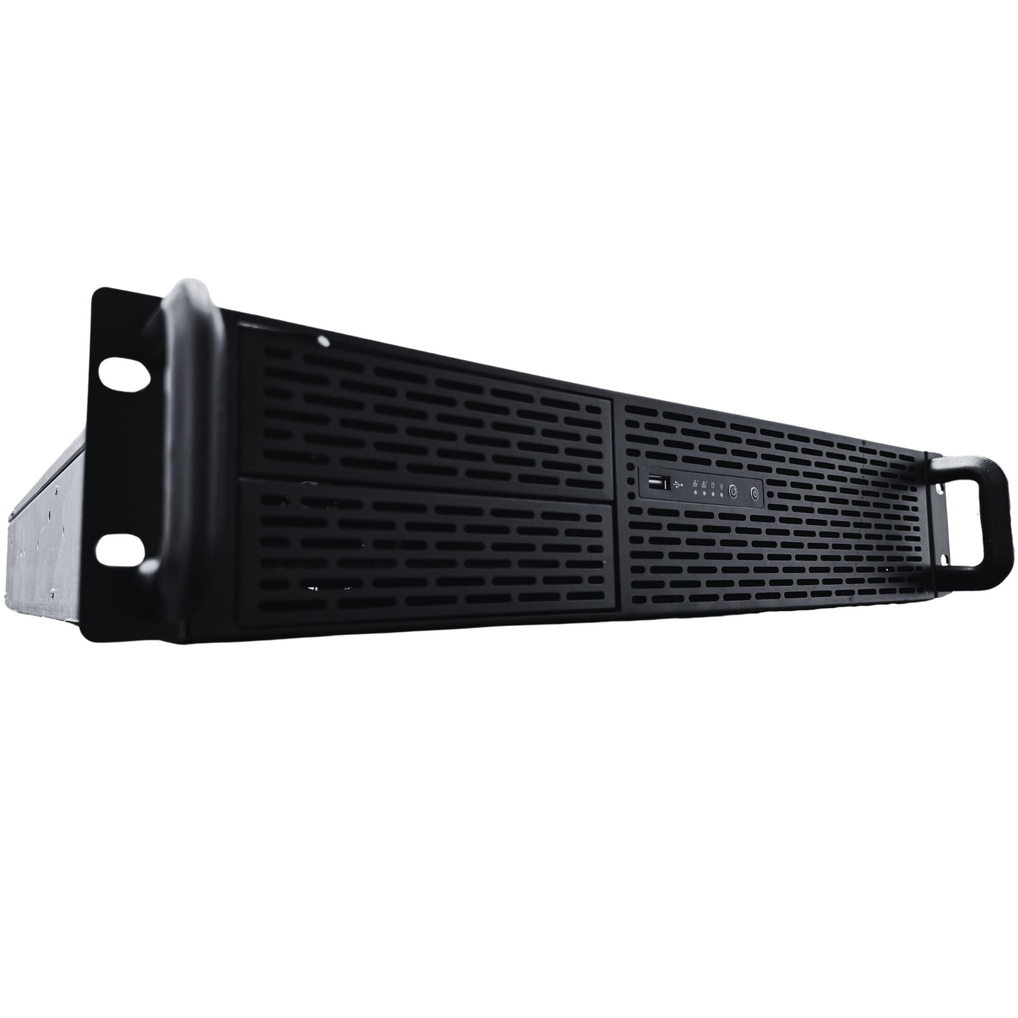 RackOwl 2U Server Chassis, Rackmount Server Case, 8x HDD Bays (6*3.5" & 2*5.25"); E-ATX / CEB/ EEB / ATX Mobo, Mid Fans 4x 80mm, Size:16.8x 3.5x 25.0"